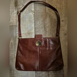 Ruth Saltz Leather Shoulder Bag Vintage